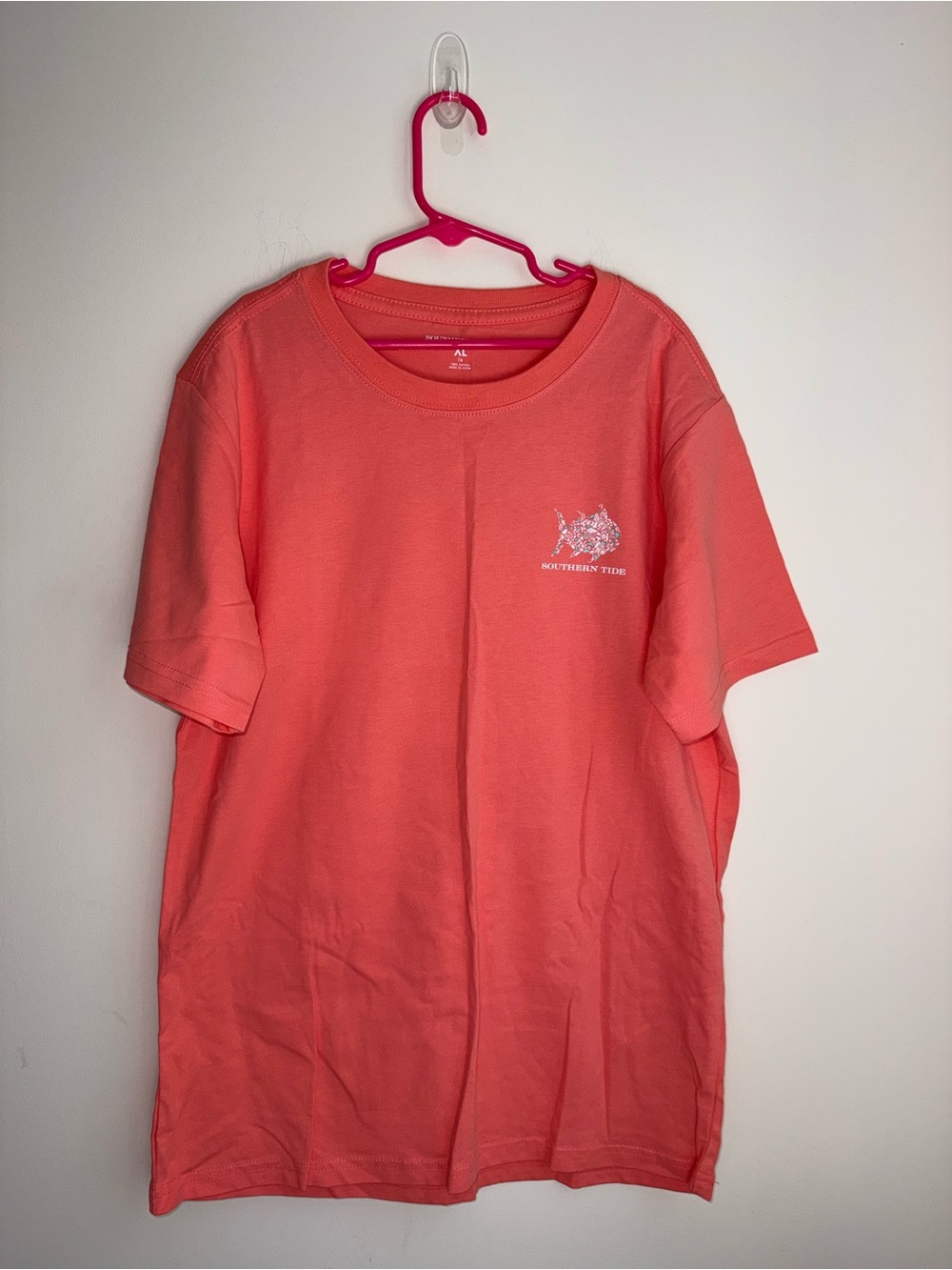 Southern Tide Kids' Coral Crewneck Tee